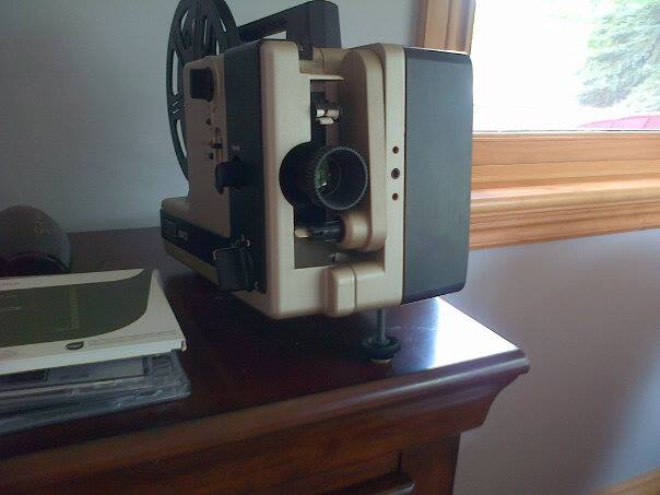vintage, machine, video player, poem, reel, 90th birthday