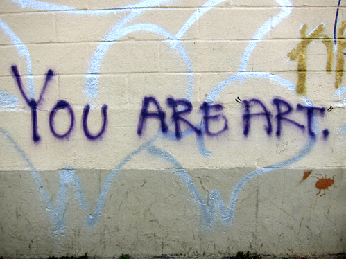 you are art, art